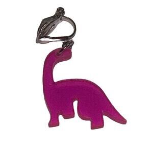 Cute Pink Dinosaur Charm​